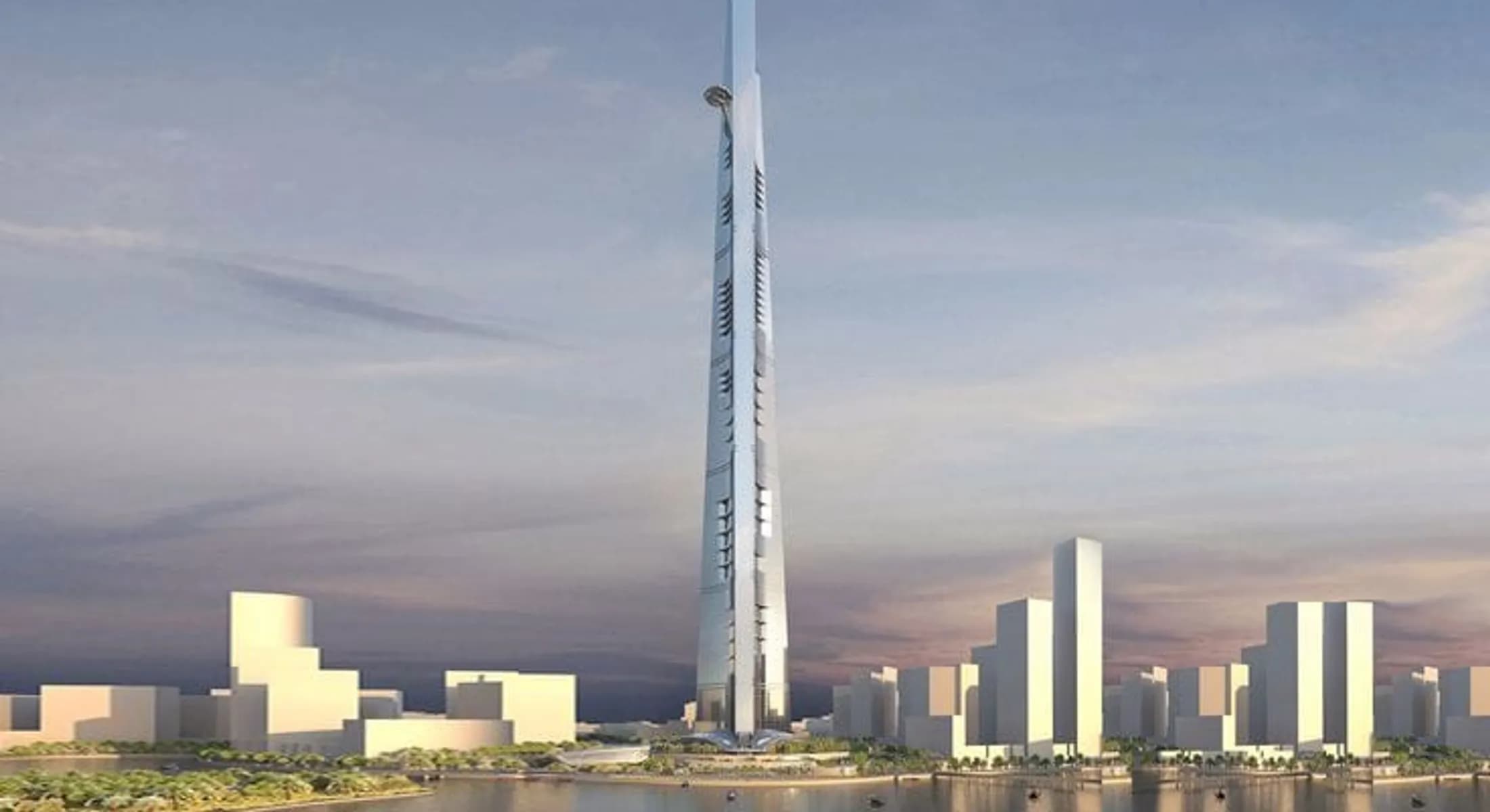 Jeddah Tower skyline